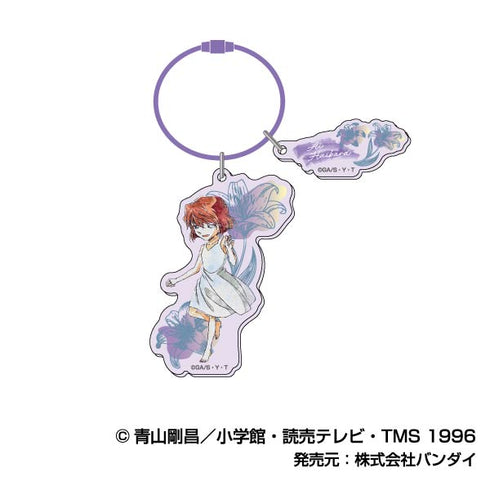 『名探偵コナン』ワイヤープレートキーホルダー レタコレ 04 灰原哀